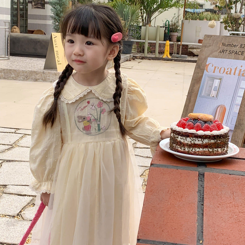 AF1366可愛女寶寶甜美公主連衣裙2023.02.28