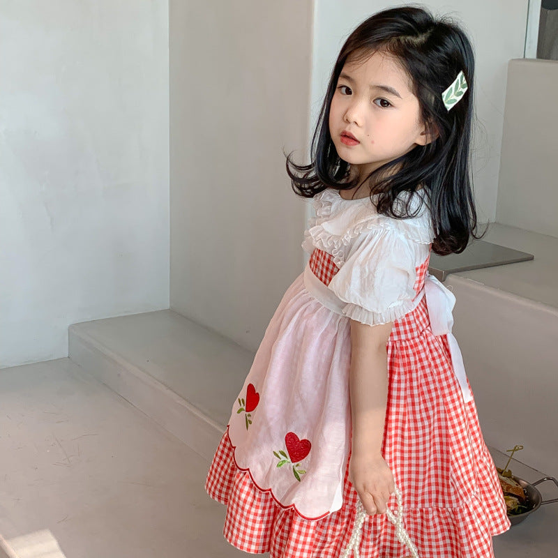 AA1127甜美可愛圍兜裙2023.04.04