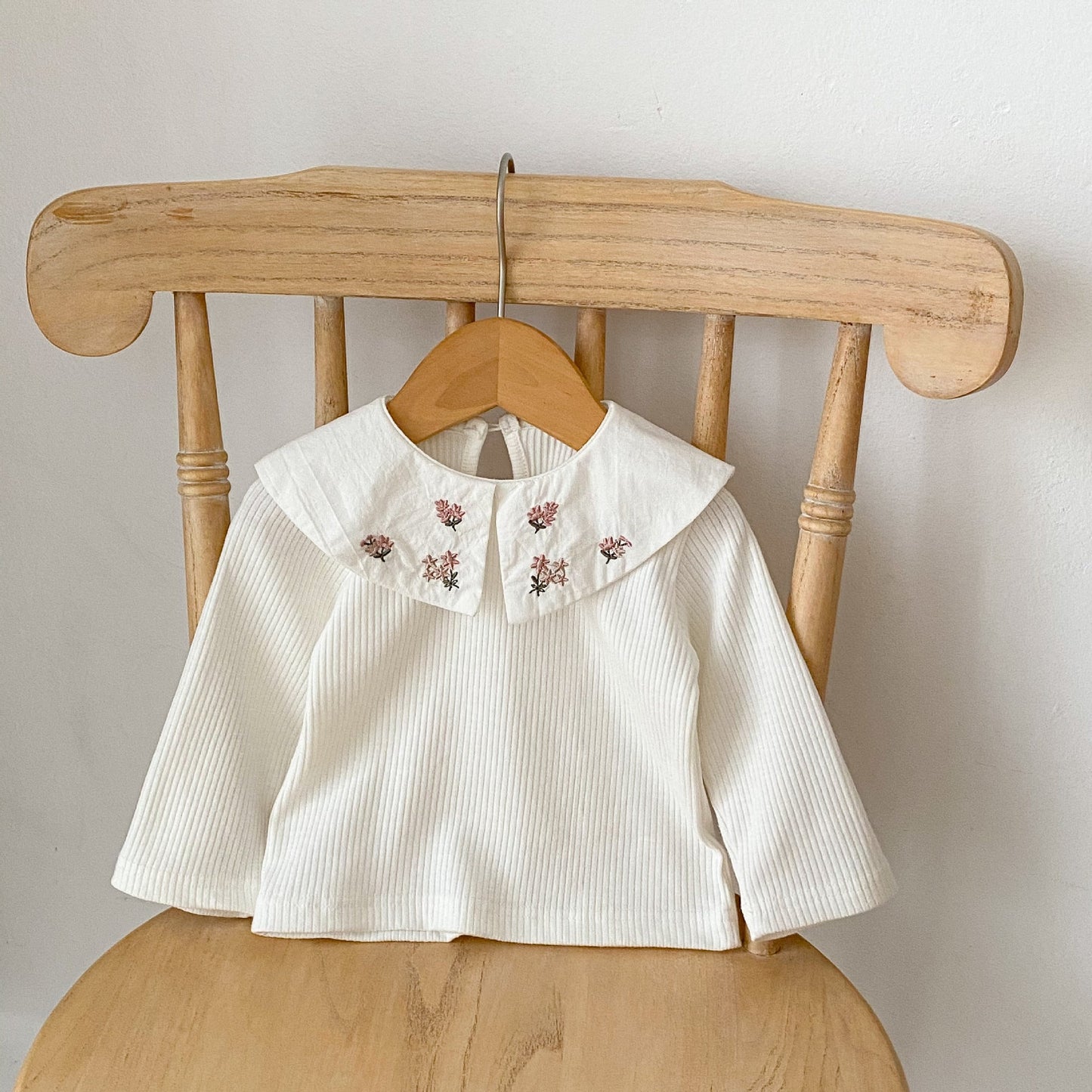 DD2023春秋蘑菇刺繡毛衣外套+無袖背帶寶寶褲2023.12.15