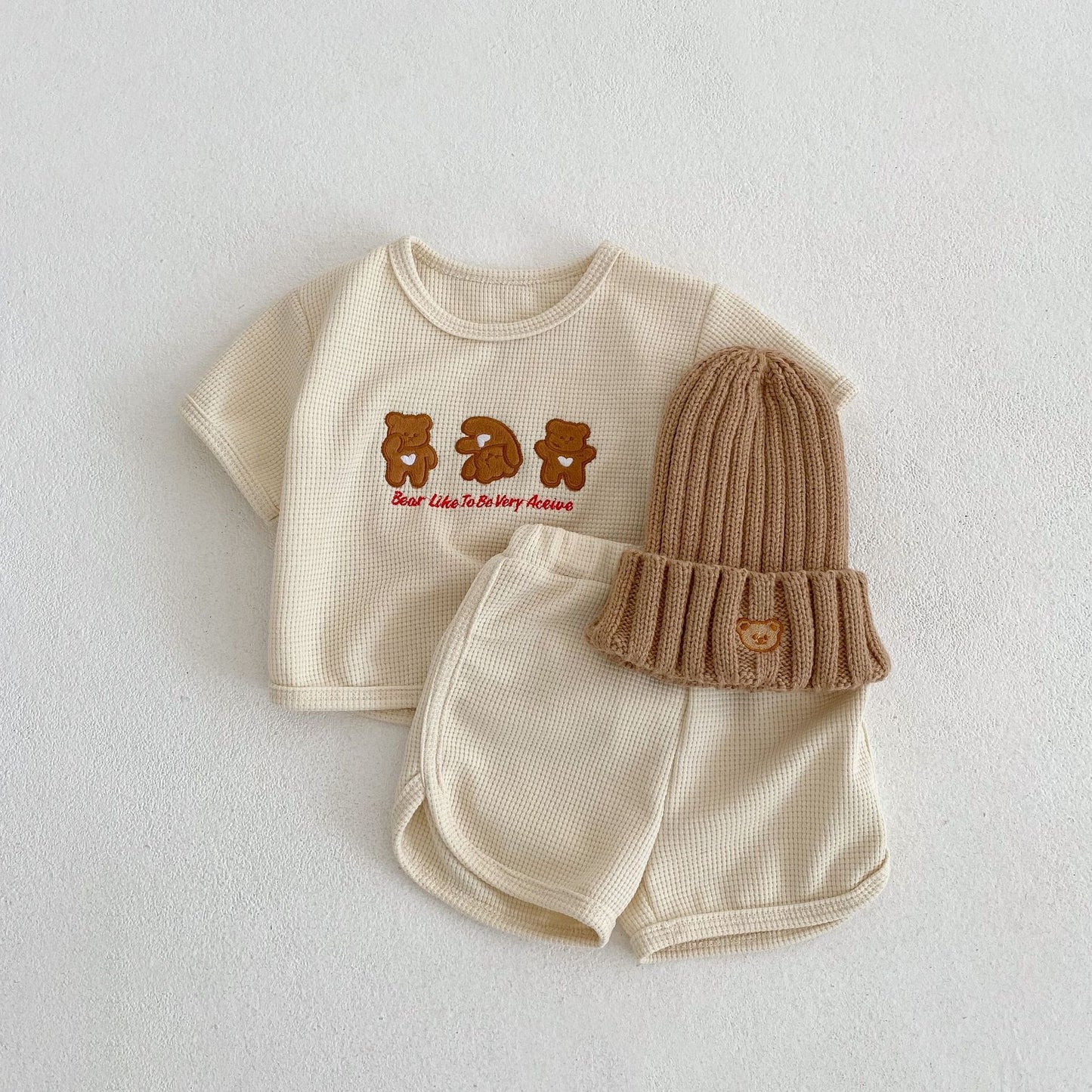 DA5218小熊刺繡兩件套2023.04.18