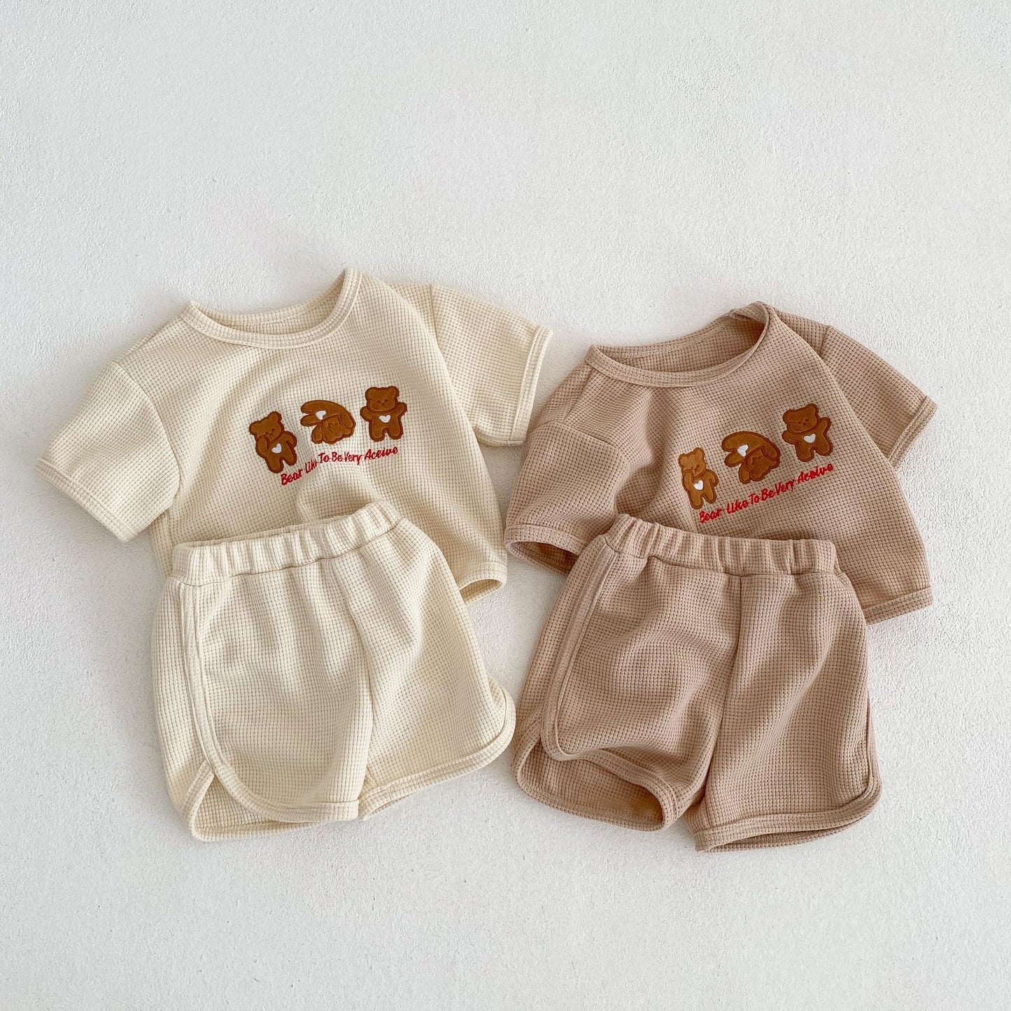 DA5218小熊刺繡兩件套2023.04.18