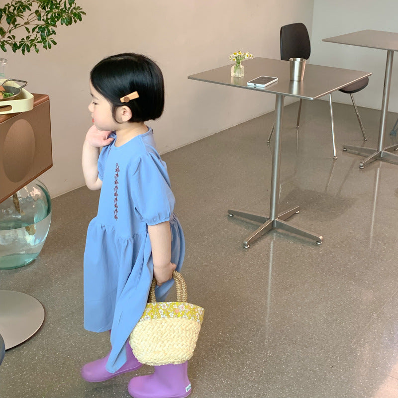 AA1125韓版繡花公主裙2023.04.14