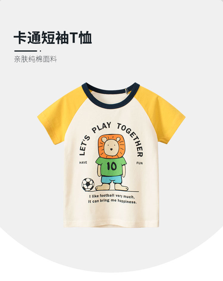 BA9448足球獅短袖T恤2023.04.14
